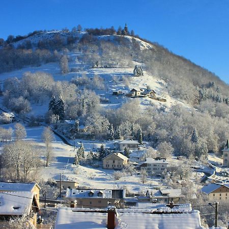 Appartement Cosy A Cornimont 30 M² Avec Terrasse Et Vue Montagne Eksteriør billede
